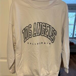 White Los Angeles California Women's Top